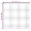 vidaXL Gewichtsdecke Blau 220x235 cm 15 kg Stoff