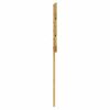 vidaXL Kopfteil 80 cm Massivholz Eiche