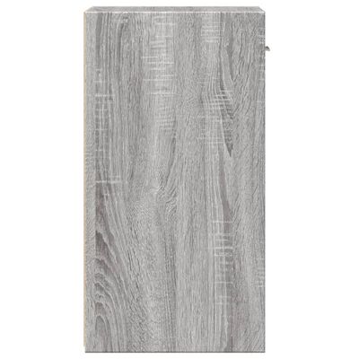 vidaXL Nachttisch Grau Sonoma 35x34x65 cm Holzwerkstoff