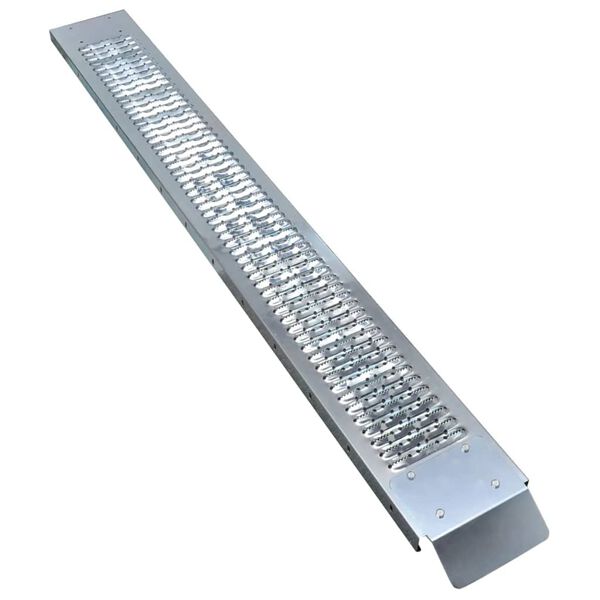vidaXL Auffahrrampen aus Stahl 2 Stk. 450 kg