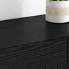 vidaXL Wandmontierter Schrank 2 pcs Schwarz Eichen-Optik Holzwerkstoff