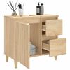 vidaXL Badschrank Sonoma-Eiche 65x33x60 cm Holzwerkstoff