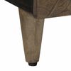vidaXL Couchtisch Hellgrau 100x54x40 cm Massivholz Mango