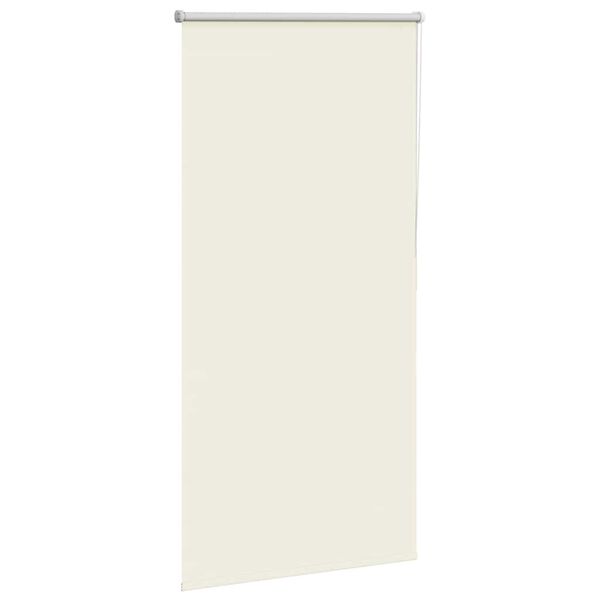 vidaXL Verdunkelungsrollo Cremewei&szlig; 65x130cm Stoffbreite 60,7 cm