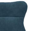 vidaXL Sessel Blau 69 x 74 x 93 cm Samt