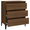 vidaXL Sideboard Braun Eichen-Optik 60x35x69 cm Holzwerkstoff