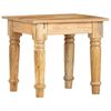vidaXL Beistelltisch 43&times;43&times;40 cm Massivholz Mango