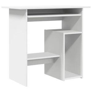 vidaXL Schreibtisch Wei&szlig; 80x45x74 cm Holzwerkstoff