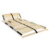 vidaXL Bett-Lattenrost Braun 140 x 190 cm Massivholz Buche