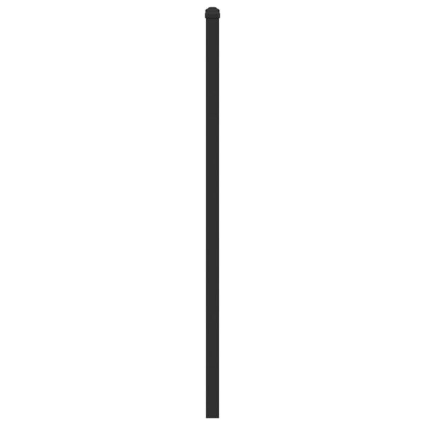 vidaXL Kopfteil R&auml;uchereiche 100 cm Holzwerkstoff und Stahl