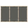 vidaXL Garten Essgruppe 5 pcs Beige Poly-Rattan
