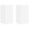 vidaXL TV-Wandschrank 2 pcs Wei&szlig; 30 x 31 x 60 cm Holzwerkstoff