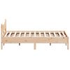 vidaXL Massivholzbett ohne Matratze 140x190 cm Kiefernholz