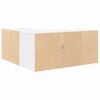 vidaXL Eckregal Wei&szlig; 160x40x45 cm Holzwerkstoff