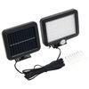vidaXL Solarleuchte mit Bewegungsmelder LED Wei&szlig;