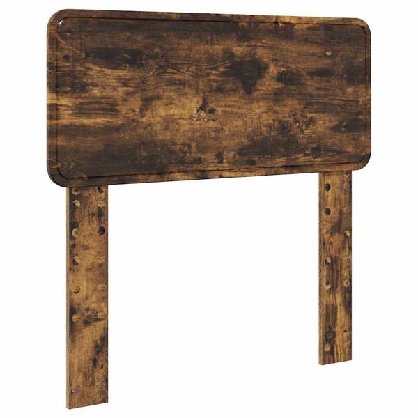vidaXL Kopfteil mit Kopfteil Ger&auml;ucherte Eiche 80 cm Holzwerkstoff