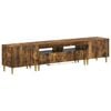 vidaXL 5-teiliges LED TV Schrank ARNHEM Raucheiche Holzwerkstoff