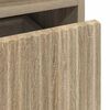 vidaXL Badezimmerschrank mit Speicher Sonoma-Eiche 31,5 x 33 x 190 cm