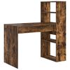 vidaXL Schreibtisch Ger&auml;ucherte Eiche Holzwerkstoff 113 x 54 x 120 cm