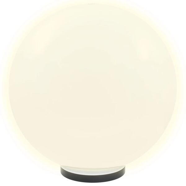 vidaXL LED-Gartenleuchten 2 Stk. Kugelf&ouml;rmig 50 cm PMMA