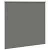 vidaXL Verdunkelungsrollo Grau 160x150cm Stoffbreite 156,6cm Polyester
