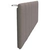vidaXL Kopfteil-Kissen "Hanko" Taupe 160 cm Stoff