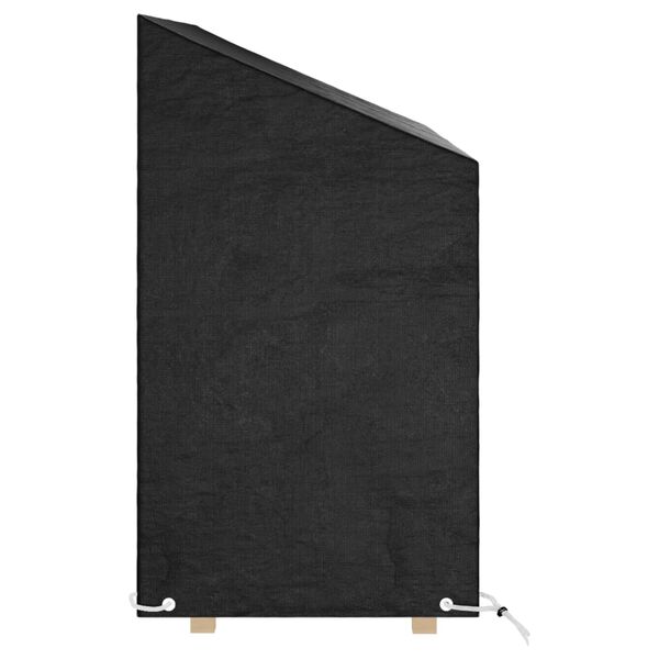 vidaXL Abdeckung f&uuml;r Gartenbank 8 &Ouml;sen 160x70x70/88 cm Polyethylen