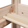 vidaXL Massivholzbett ohne Matratze 80x200 cm Kiefernholz