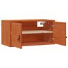 vidaXL Wandschrank Wachsbraun 80 x 30 x 30 cm Massives Kiefernholz