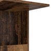 vidaXL Beistelltisch Mit Rad Altholz 40 x 35 x 60 cm Holzwerkstoff
