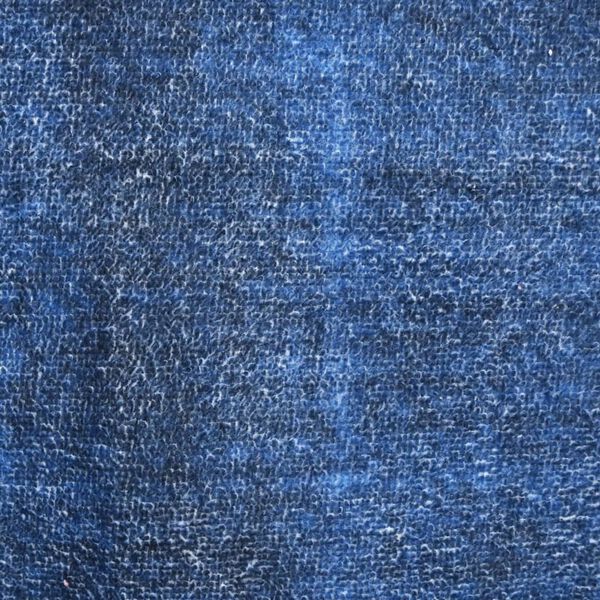 vidaXL Teppich Waschbar Faltbar Marineblau 120x170 cm Polyester