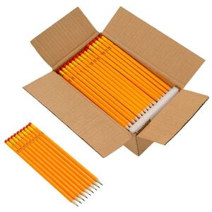 vidaXL HB Bleistifte 1000 St&uuml;ck &Oslash; 0,7 x 18,5 cm Gelb