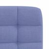vidaXL Esszimmerst&uuml;hle 4 Stk. Jeansblau Stoff