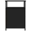 vidaXL Nachttisch Schwarz 40x42x60 cm Holzwerkstoff