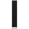 vidaXL Hohe Schr&auml;nke 2 pcs Schwarz Eichen-Optik 60 x 36 x 300 cm