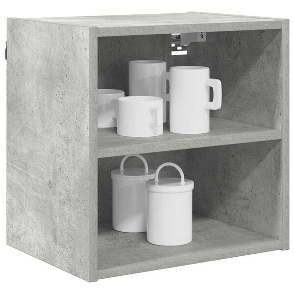vidaXL H&auml;ngeschrank Beton Grau 40 x 29,5 x 40 cm Holzwerkstoff
