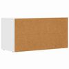 vidaXL TV-Schr&auml;nk Wei&szlig; 80 x 35 x 40 cm Holzwerkstoff