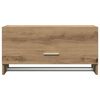 vidaXL Kleiderschrank Artisan-Eiche 70x32,5x35 cm Holzwerkstoff