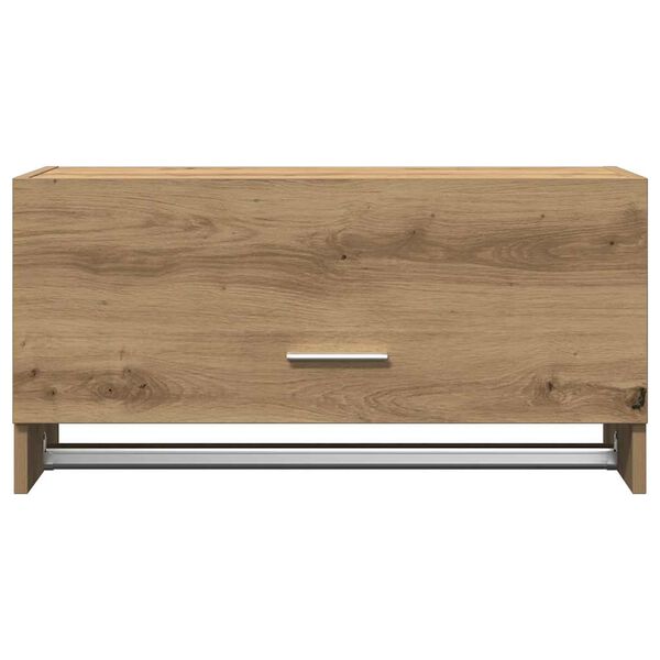 vidaXL Kleiderschrank Artisan-Eiche 70x32,5x35 cm Holzwerkstoff