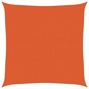 vidaXL Sonnensegel 160 g/m&sup2; Quadratisch Orange 4x4 m HDPE