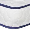 vidaXL Bett mit Memory-Schaum-Matratze Dunkelgrau Stoff 160&times;200 cm