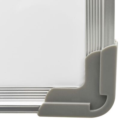 vidaXL Magnetisches Whiteboard Weiß 60 x 40 cm Stahl