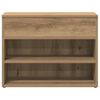 vidaXL Schuhbank Artisan-Eiche 60x30x45 cm Holzwerkstoff