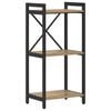 vidaXL B&uuml;cherregal 40 x 30 x 85 cm Holzwerkstoff Artisan-Eiche