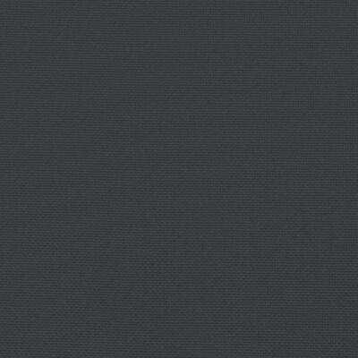 vidaXL Gartenbank-Auflage Schwarz 180x50x3 cm Oxford-Gewebe