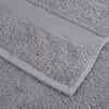 vidaXL Premium-Saunat&uuml;cher SOLUND 10 Stk Grau 80x200 cm 600 g/m&sup2;