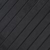 vidaXL Teppich Rechteckig Grau 100x1000 cm Bambus