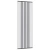 vidaXL Insektenschutzgitter mit Netzvorhang Schwarz 80 x 220 cm