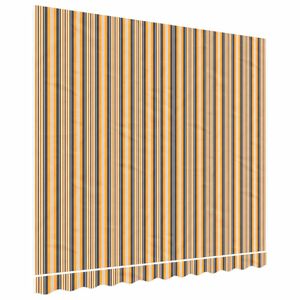 vidaXL Markisenbespannung Mehrfarbig Gestreift 3x2,5 m