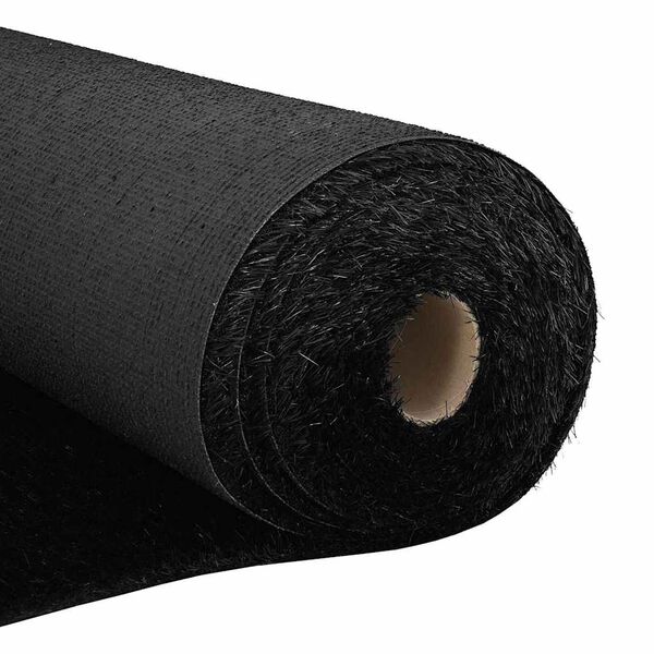vidaXL Kunstgras Schwarz 1500 x 100 x 4 cm Polypropylen